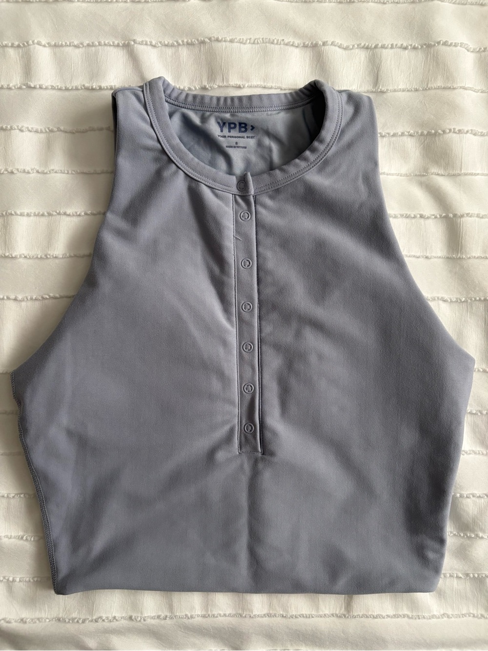 Abercrombie YPB Button-Front workout top